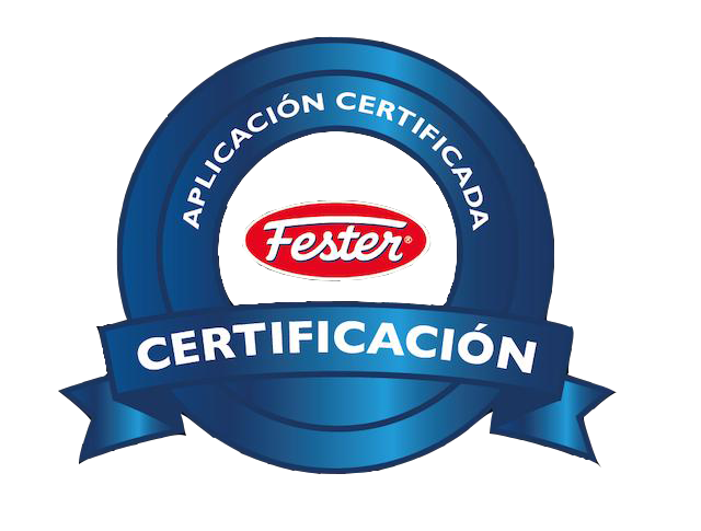Certiticación Fester de proveedor certificado de aplicaciones de impermeabilizantes para Imper Payset empresa de impermeabilizacion, recubrimientos, aislamientos, pintura Fester