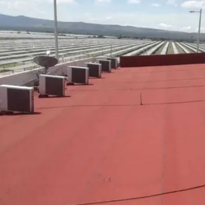  Impermeabilización de Oficinas con Fibratado Rojo o Terracota en Queretaro, Queretaro.